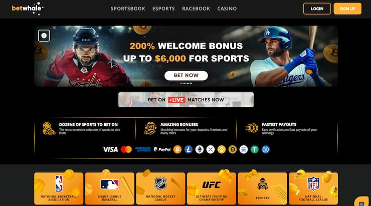An image of BetWhale, one of the best F1 betting sites.